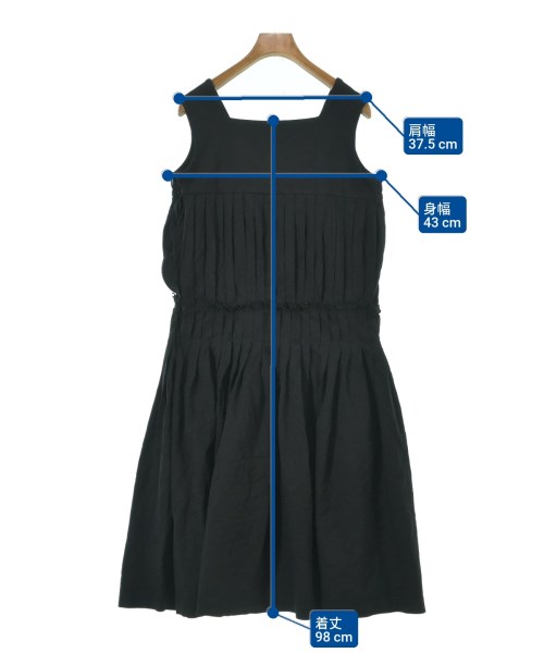 COMME des GARCONS COMME des GARCONS（コムデギャルソンコムデギャルソン）ワンピース 黒 サイズ:XS レディース/2200627760037