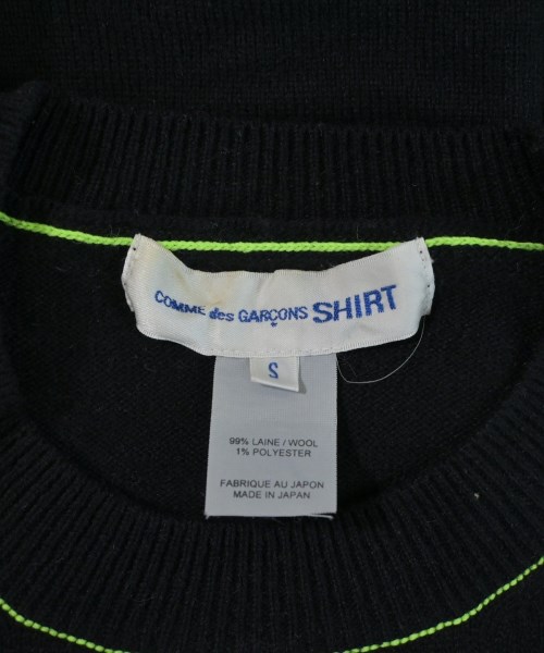 COMME des GARCONS SHIRT（コムデギャルソンシャツ）ニット・セーター 黒 サイズ:S メンズ/2200638262056