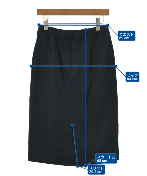 COMME des GARCONS COMME des GARCONS（コムデギャルソンコムデギャルソン）ひざ丈スカート 紺 サイズ:M レディース/2200640741143