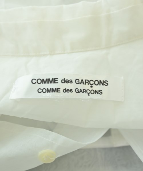 COMME des GARCONS COMME des GARCONS（コムデギャルソンコムデギャルソン）カジュアルシャツ 白 サイズ:F レディース/2200625148189