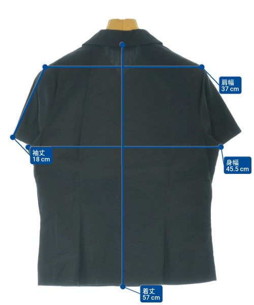 COMME des GARCONS COMME des GARCONS（コムデギャルソンコムデギャルソン）カジュアルシャツ 黒 サイズ:S レディース/2200625726318