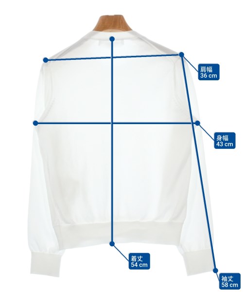 COMME des GARCONS COMME des GARCONS（コムデギャルソンコムデギャルソン）ニット・セーター 白 サイズ:S レディース/2200640443078