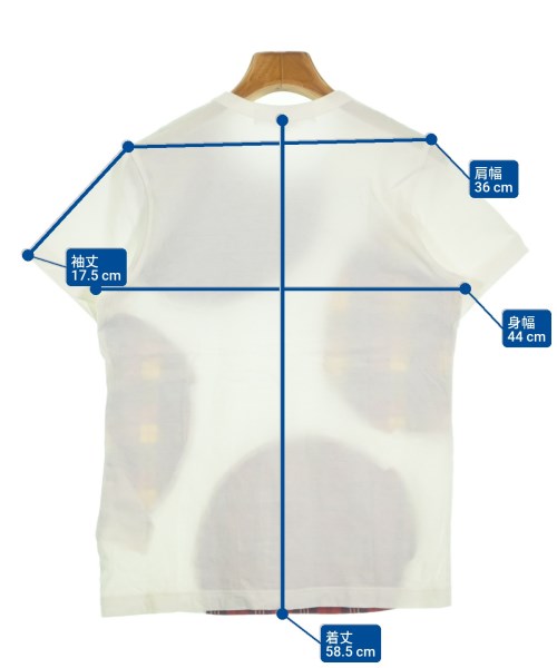 COMME des GARCONS COMME des GARCONS（コムデギャルソンコムデギャルソン）Tシャツ・カットソー 白 サイズ:M レディース/2200642482099