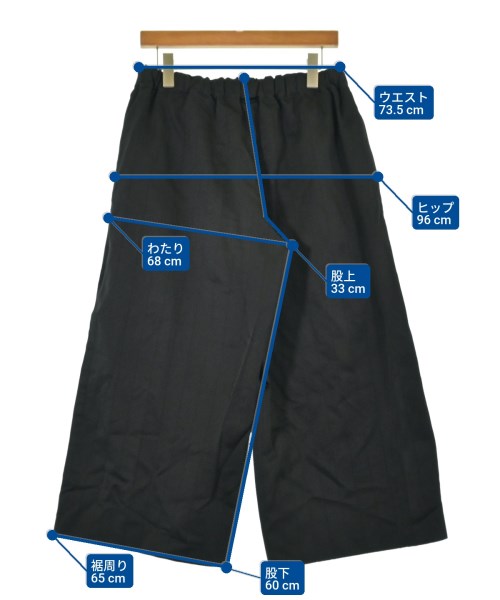 COMME des GARCONS COMME des GARCONS（コムデギャルソンコムデギャルソン）スラックス 黒 サイズ:S レディース/2200642540010