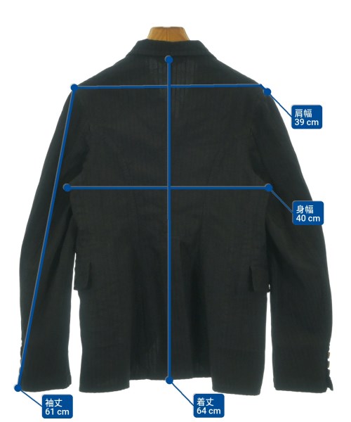 COMME des GARCONS COMME des GARCONS（コムデギャルソンコムデギャルソン）ジャケット 黒 サイズ:S レディース/2200629933033
