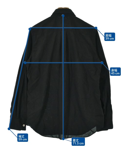 COMME des GARCONS COMME des GARCONS（コムデギャルソンコムデギャルソン）ブラウス 黒 サイズ:-(XL位) レディース/2200643235014