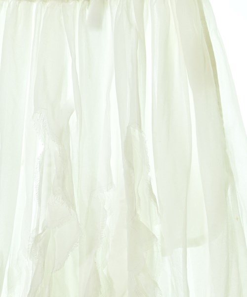 COMME des GARCONS COMME des GARCONS（コムデギャルソンコムデギャルソン）ひざ丈スカート 白 サイズ:XS レディース/2200642263124