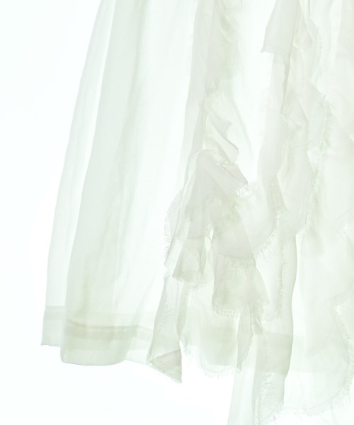 COMME des GARCONS COMME des GARCONS（コムデギャルソンコムデギャルソン）ひざ丈スカート 白 サイズ:XS レディース/2200642263124