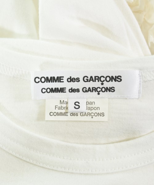 COMME des GARCONS COMME des GARCONS（コムデギャルソンコムデギャルソン）Tシャツ・カットソー 白 サイズ:S レディース/2200642263131