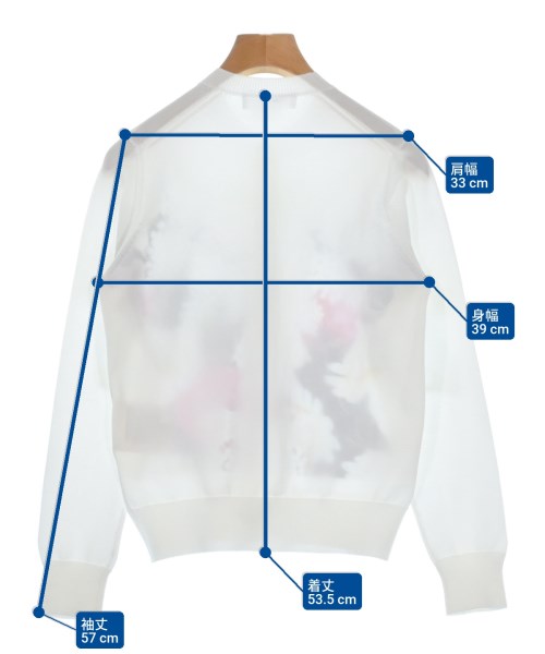 COMME des GARCONS COMME des GARCONS（コムデギャルソンコムデギャルソン）カーディガン 白 サイズ:XS レディース/2200643824195