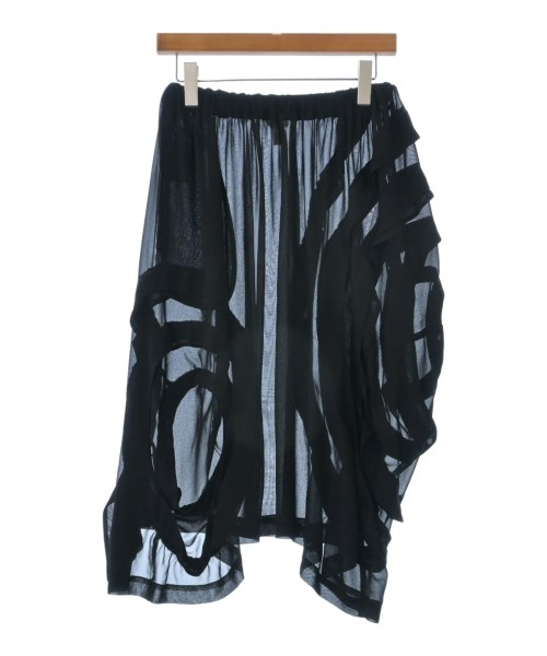 COMME des GARCONS COMME des GARCONS(コムデギャルソンコムデギャルソン)ひざ丈スカート 黒 サイズ:XS/2200644016063
