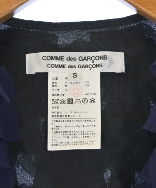 COMME des GARCONS COMME des GARCONS（コムデギャルソンコムデギャルソン）ブラウス 紺 サイズ:S レディース/2200644016087