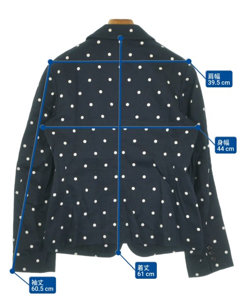 COMME des GARCONS COMME des GARCONS（コムデギャルソンコムデギャルソン）テーラードジャケット 紺 サイズ:M レディース/2200634060359