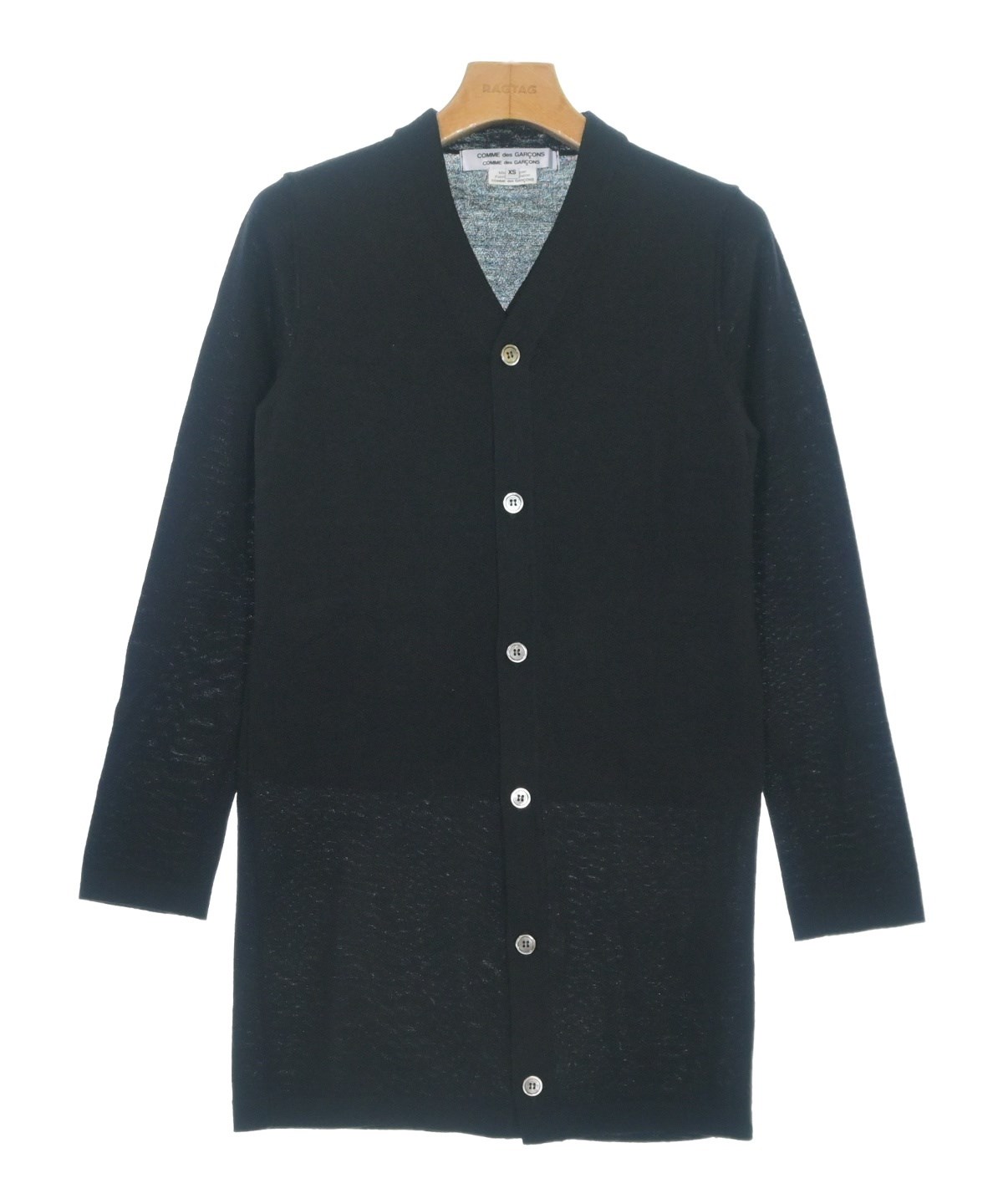 CDG 黒 カーディガン COMME des GARCONS COMME des GARCONS（コムデギャルソン
