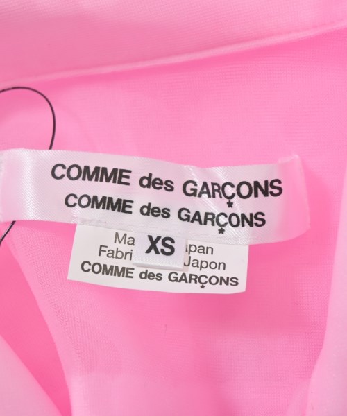 COMME des GARCONS COMME des GARCONS（コムデギャルソンコムデギャルソン）カジュアルシャツ ピンク サイズ:XS レディース/2200598742087