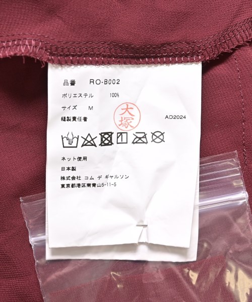 COMME des GARCONS COMME des GARCONS（コムデギャルソンコムデギャルソン）ブラウス 赤 サイズ:M レディース/2200598742124