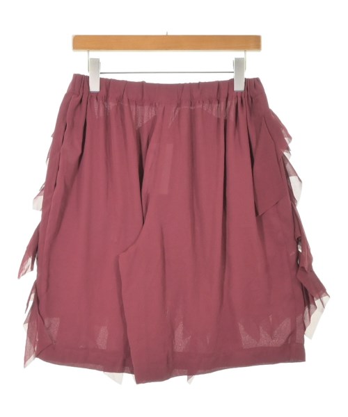 COMME des GARCONS COMME des GARCONS（コムデギャルソンコムデギャルソン）ショートパンツ 赤 サイズ:S レディース/2200598742247