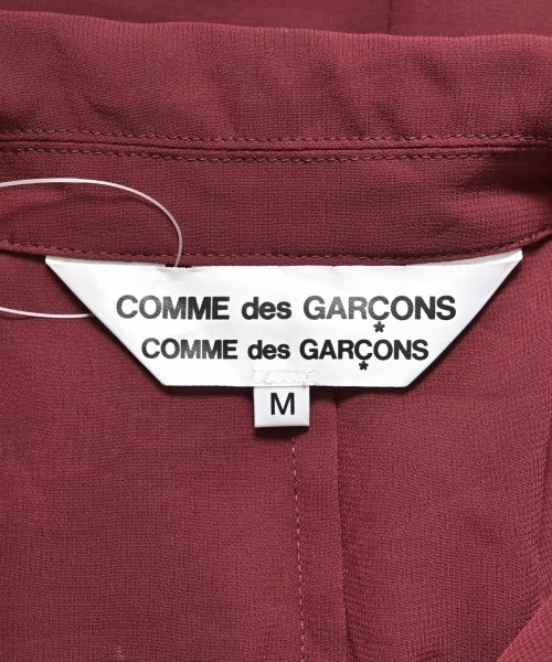 COMME des GARCONS COMME des GARCONS（コムデギャルソンコムデギャルソン）カジュアルジャケット 赤 サイズ:M レディース/2200599975057