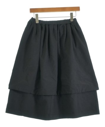 COMME des GARCONS GIRL ひざ丈スカート 黒 2023723S0207 COMME des GARCONS COMME des GARCONS（コムデギャルソン