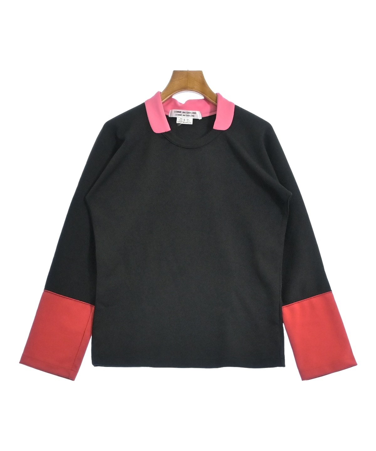 コムデギャルソンコムデギャルソン COMME des GARCONS COMME des GARCONS コムコム AD2021 カットソー 長袖 S 黒 RH-T008 コムデギャルソンコムデギャルソン COMME des GARCONS COMME des