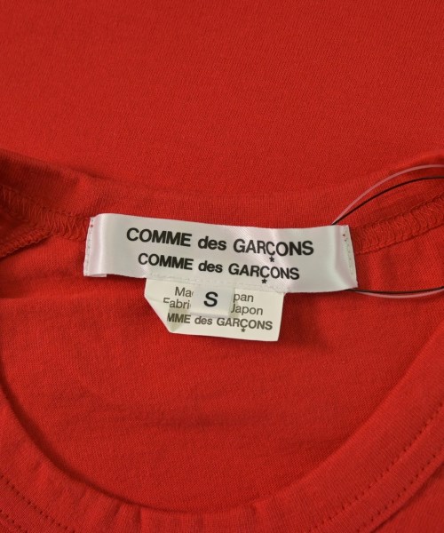 COMME des GARCONS COMME des GARCONS（コムデギャルソンコムデギャルソン）Tシャツ・カットソー 赤 サイズ:S レディース/2200547380322
