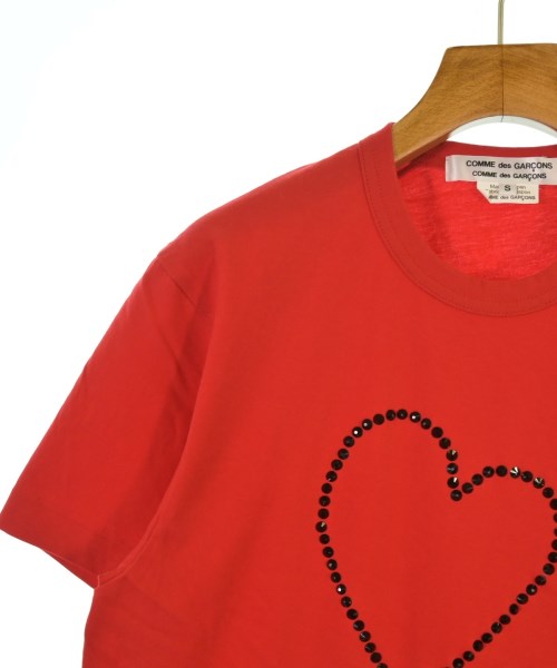 COMME des GARCONS COMME des GARCONS（コムデギャルソンコムデギャルソン）Tシャツ・カットソー 赤 サイズ:S レディース/2200547380322