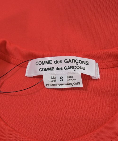 COMME des GARCONS COMME des GARCONS（コムデギャルソンコムデギャルソン）Tシャツ・カットソー 赤 サイズ:S レディース/2200548064092