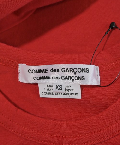 COMME des GARCONS COMME des GARCONS（コムデギャルソンコムデギャルソン）Tシャツ・カットソー 赤 サイズ:XS レディース/2200549662228