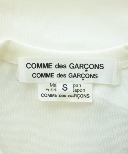 COMME des GARCONS COMME des GARCONS（コムデギャルソンコムデギャルソン）Tシャツ・カットソー 白 サイズ:S レディース/2200613097178