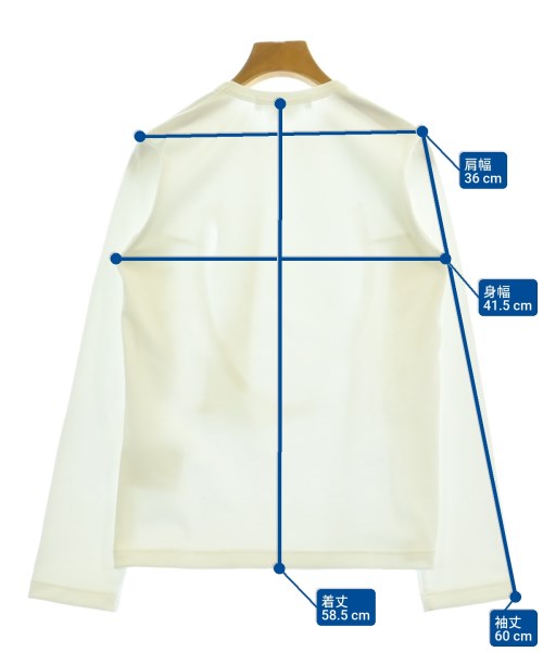 COMME des GARCONS COMME des GARCONS（コムデギャルソンコムデギャルソン）Tシャツ・カットソー 白 サイズ:S レディース/2200613097178