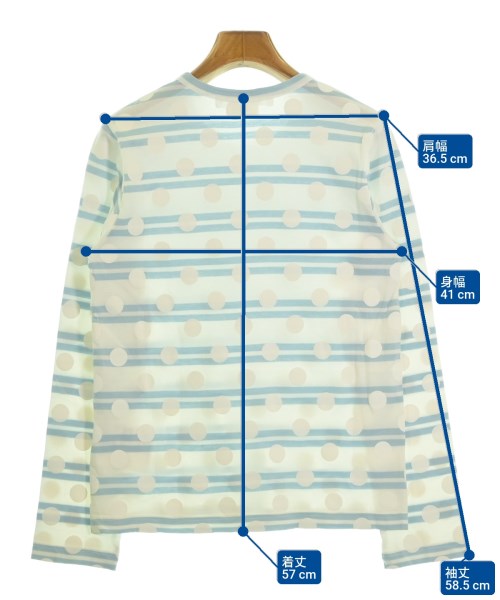 COMME des GARCONS COMME des GARCONS（コムデギャルソンコムデギャルソン）Tシャツ・カットソー 白 サイズ:S レディース/2200613097192