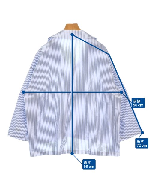 COMME des GARCONS COMME des GARCONS（コムデギャルソンコムデギャルソン）ブラウス 青 サイズ:S レディース/2200622453101