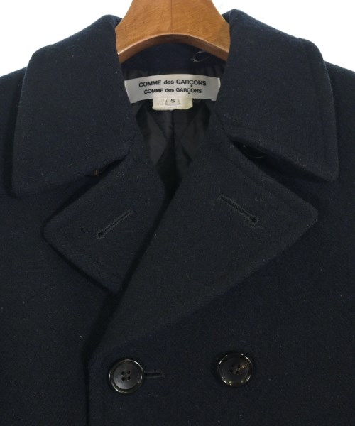 COMME des GARCONS COMME des GARCONS（コムデギャルソンコムデギャルソン）ピーコート 紺 サイズ:S レディース/2200622797038