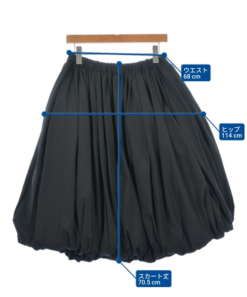 COMME des GARCONS COMME des GARCONS（コムデギャルソンコムデギャルソン）ロング・マキシ丈スカート 黒 サイズ:S レディース/2200622994109