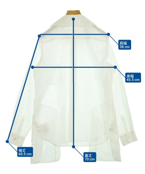 COMME des GARCONS COMME des GARCONS（コムデギャルソンコムデギャルソン）ブラウス 白 サイズ:M レディース/2200613549189