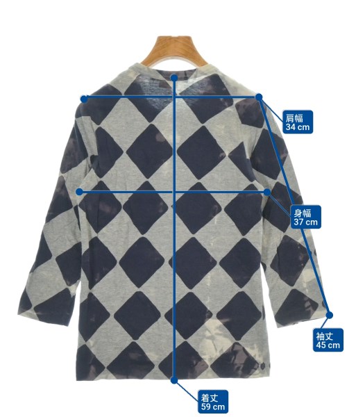 COMME des GARCONS COMME des GARCONS（コムデギャルソンコムデギャルソン）Tシャツ・カットソー グレー サイズ:SS レディース/2200623205181
