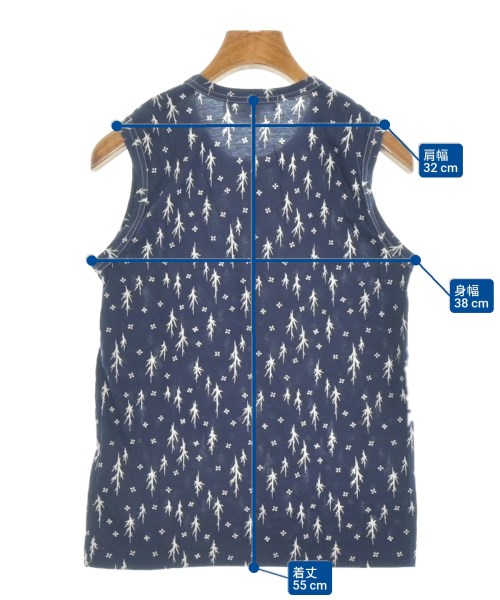 COMME des GARCONS COMME des GARCONS（コムデギャルソンコムデギャルソン）ノースリーブ 紺 サイズ:SS レディース/2200623205266