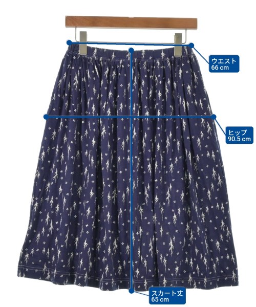 COMME des GARCONS COMME des GARCONS（コムデギャルソンコムデギャルソン）ミニスカート 紺 サイズ:SS レディース/2200623205273