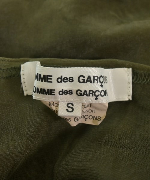 COMME des GARCONS COMME des GARCONS（コムデギャルソンコムデギャルソン）Tシャツ・カットソー カーキ サイズ:S レディース/2200623205280