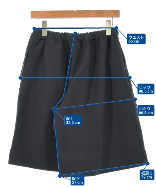 COMME des GARCONS COMME des GARCONS（コムデギャルソンコムデギャルソン）ショートパンツ 黒 サイズ:XS レディース/2200622976013