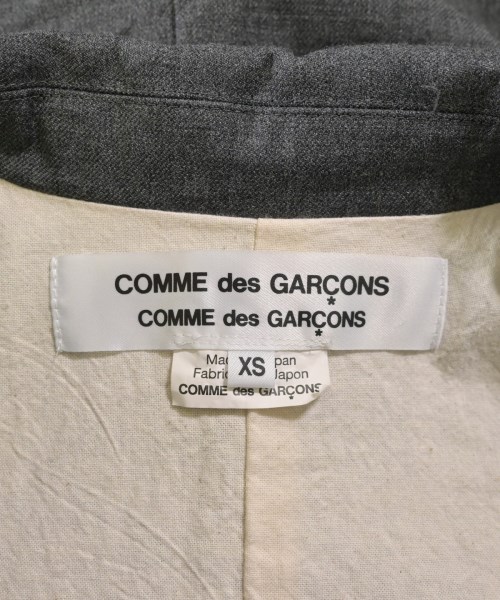 COMME des GARCONS COMME des GARCONS（コムデギャルソンコムデギャルソン）カジュアルジャケット グレー サイズ:XS レディース/2200622976068
