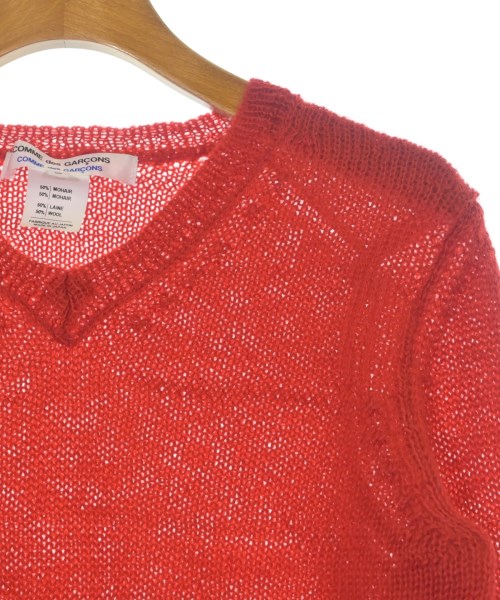 COMME des GARCONS COMME des GARCONS（コムデギャルソンコムデギャルソン）ニット・セーター 赤 サイズ:S レディース/2200623794111
