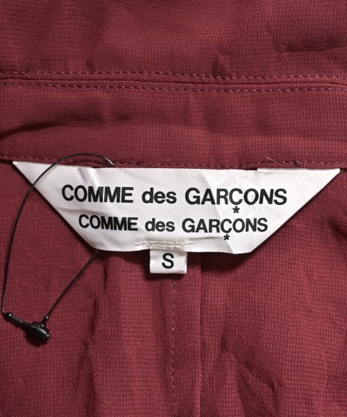 COMME des GARCONS COMME des GARCONS（コムデギャルソンコムデギャルソン）カジュアルジャケット 赤 サイズ:S レディース/2200620783415