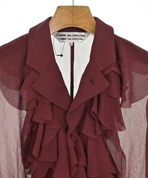 COMME des GARCONS COMME des GARCONS（コムデギャルソンコムデギャルソン）カジュアルジャケット 赤 サイズ:S レディース/2200620783415