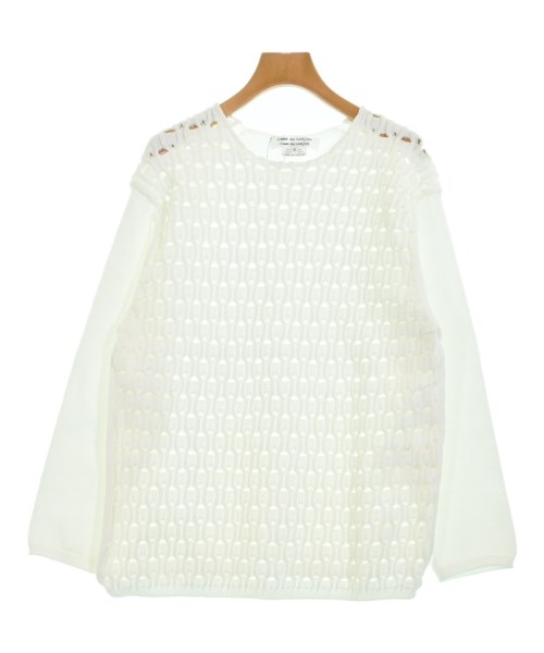 COMME des GARCONS COMME des GARCONS(コムデギャルソンコムデギャルソン)ニット・セーター 白 サイズ:S/2200620783422