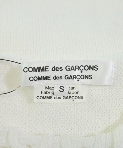 COMME des GARCONS COMME des GARCONS（コムデギャルソンコムデギャルソン）ニット・セーター 白 サイズ:S レディース/2200620783422