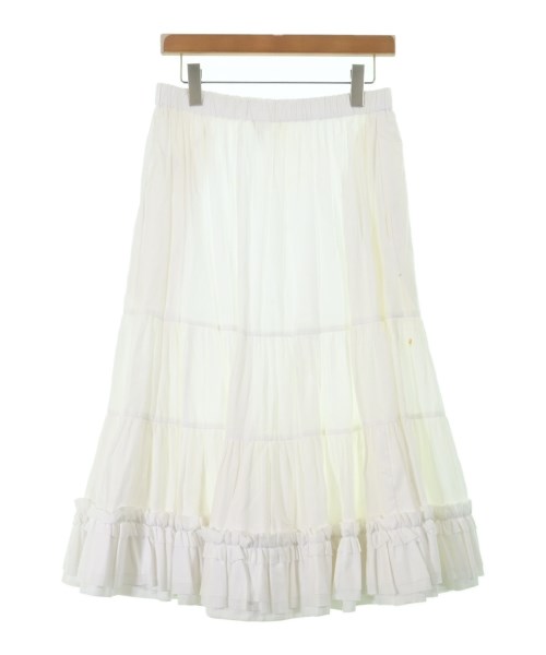 COMME des GARCONS GIRL（コムデギャルソンガール）ロング・マキシ丈スカート 白 サイズ:M レディース/2200626182052