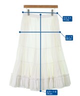 COMME des GARCONS GIRL（コムデギャルソンガール）ロング・マキシ丈スカート 白 サイズ:M レディース/2200626182052