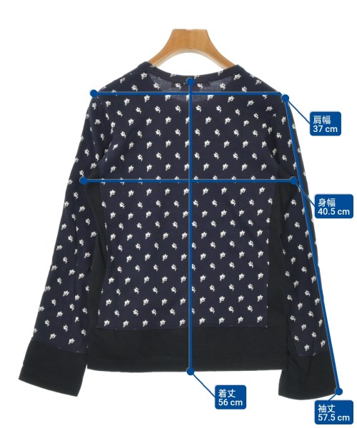 COMME des GARCONS COMME des GARCONS（コムデギャルソンコムデギャルソン）Tシャツ・カットソー 紺 サイズ:S レディース/2200625238071