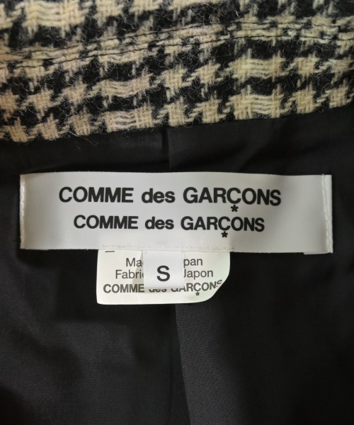COMME des GARCONS COMME des GARCONS（コムデギャルソンコムデギャルソン）カジュアルジャケット 黒 サイズ:S レディース/2200626304263